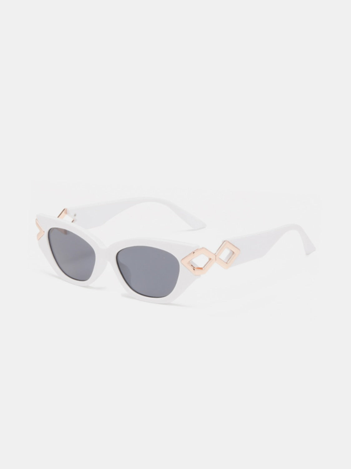 polycarbonate frame cat-eye sunglasses