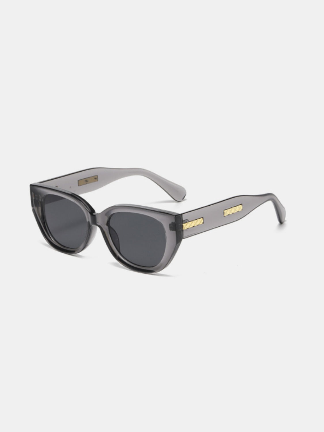 cat eye polycarbonate frame sunglasses