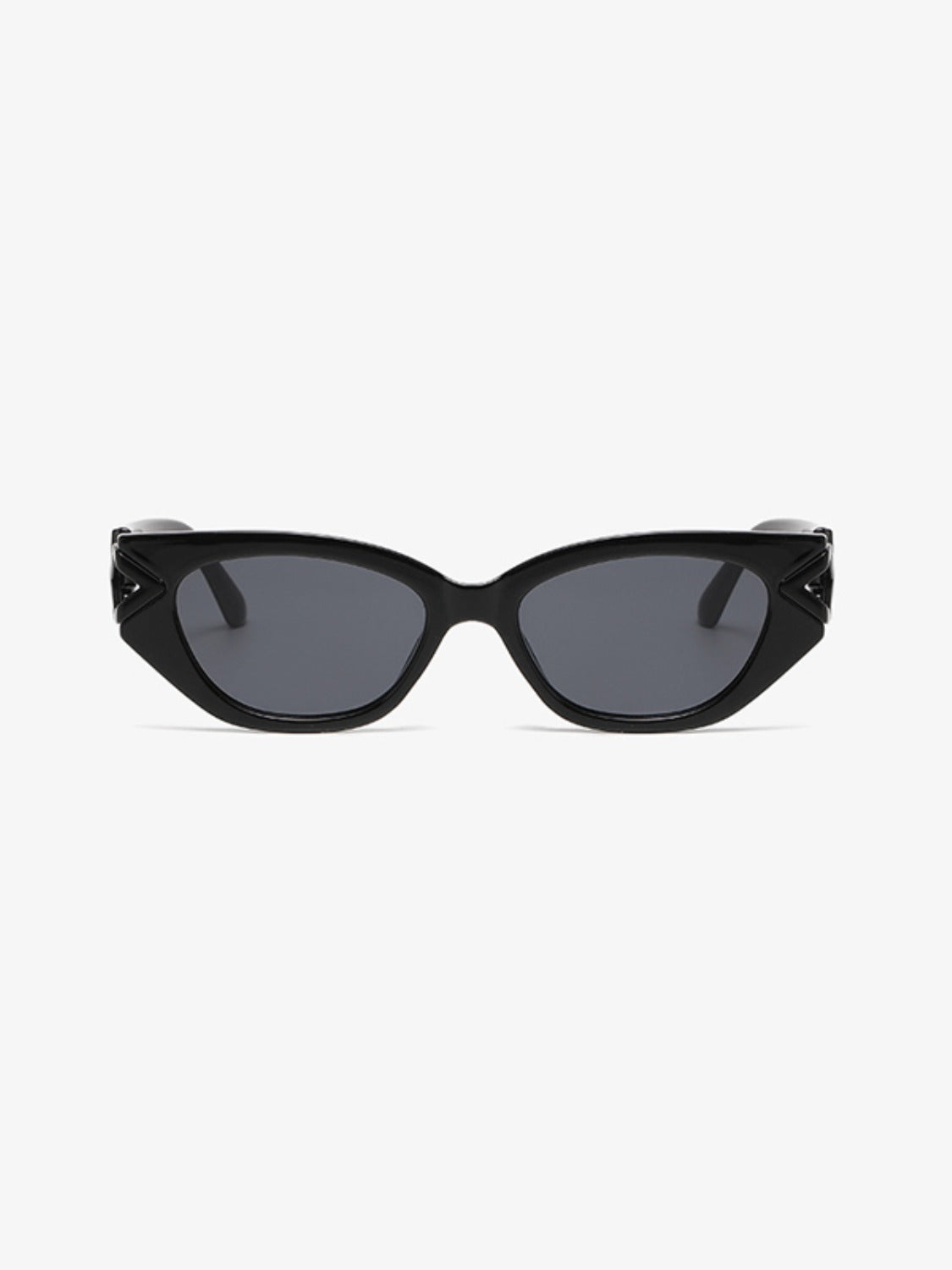 polycarbonate frame cat-eye sunglasses