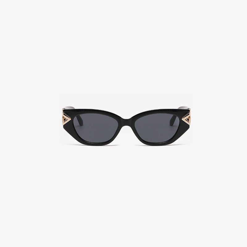 polycarbonate frame cat-eye sunglasses