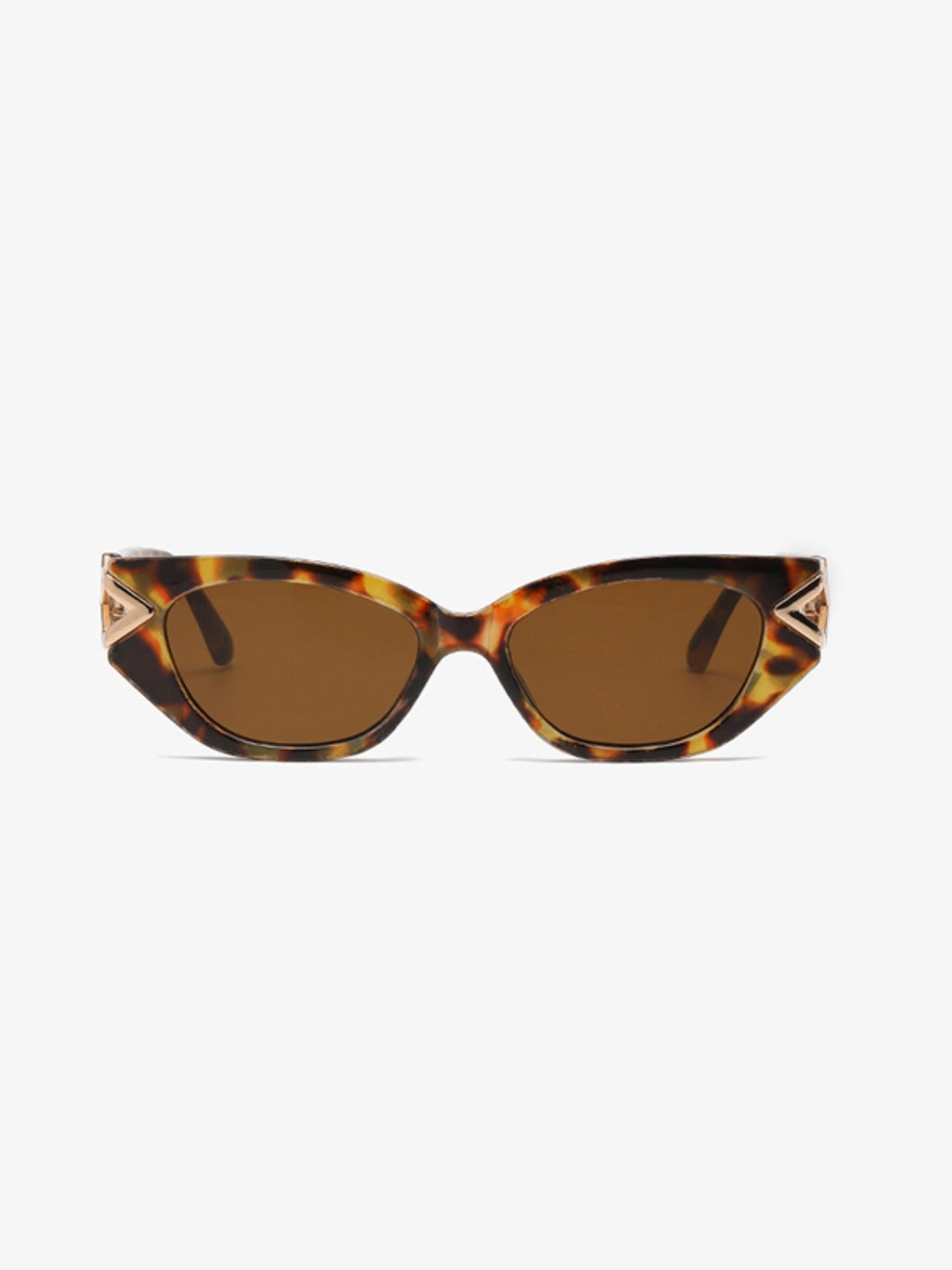 polycarbonate frame cat-eye sunglasses