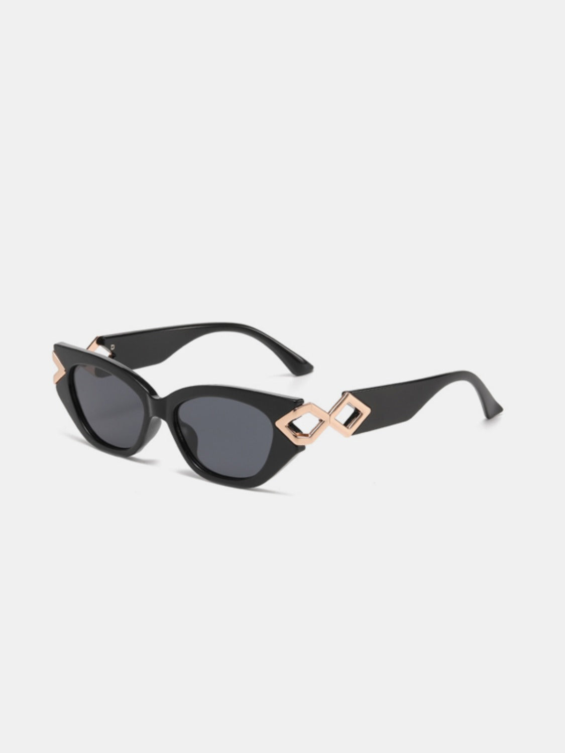 polycarbonate frame cat-eye sunglasses