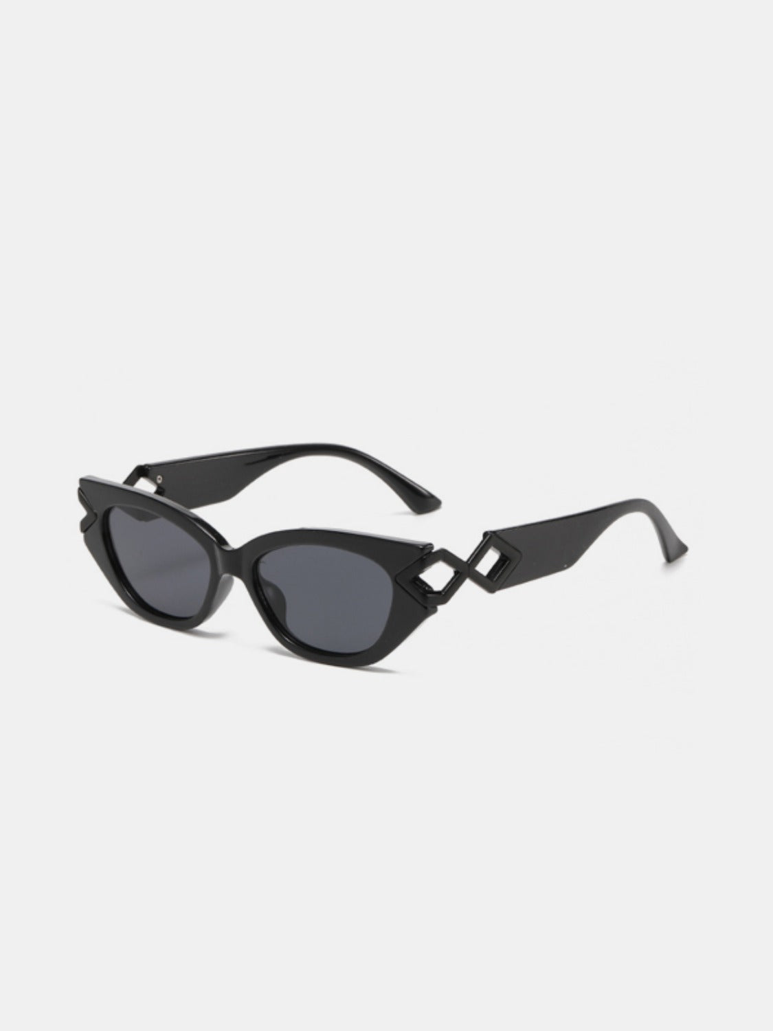 polycarbonate frame cat-eye sunglasses