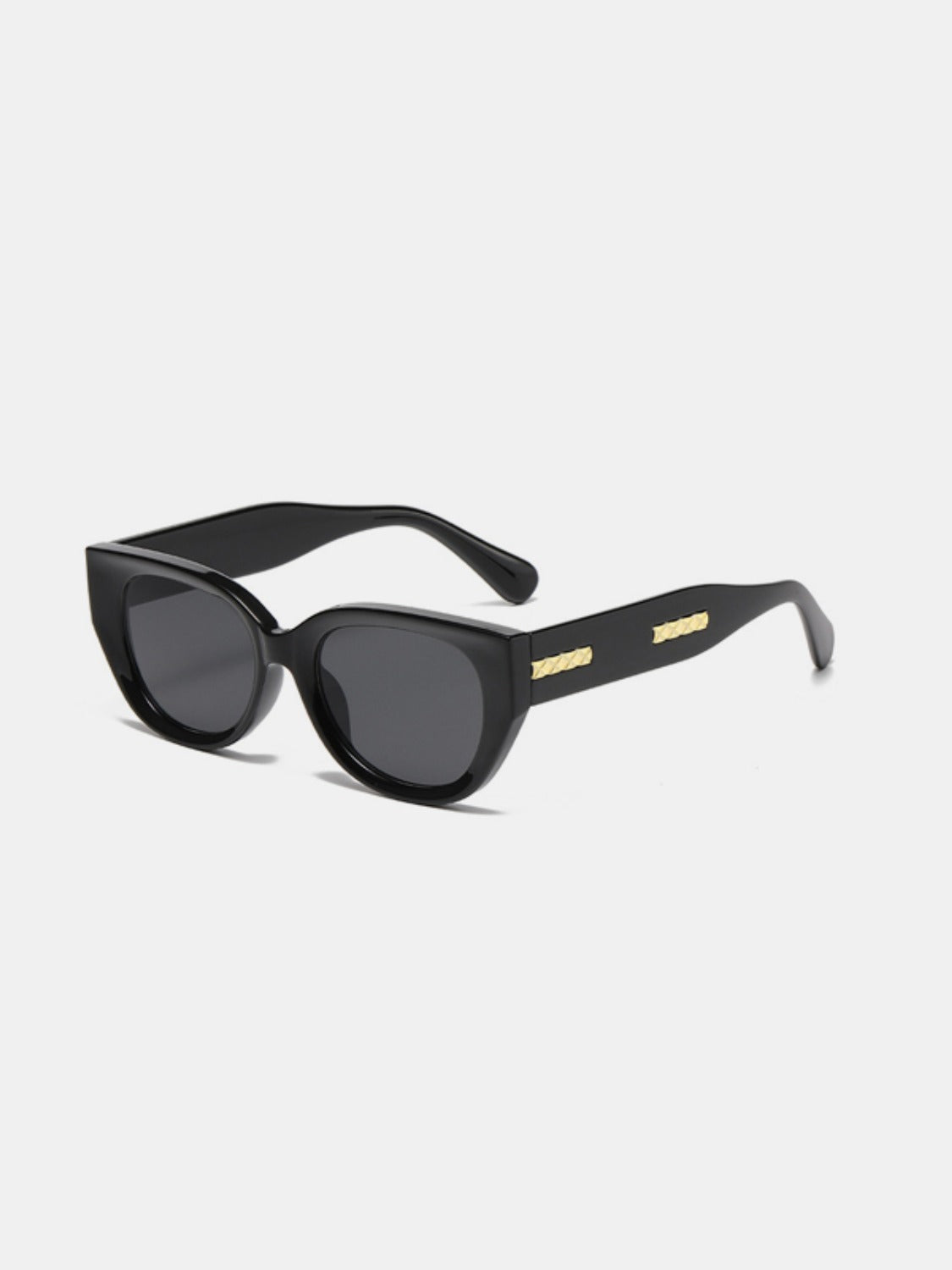cat eye polycarbonate frame sunglasses
